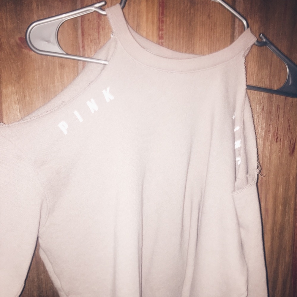VS PINK cut off sweater